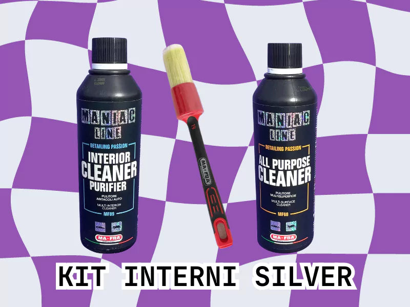 Kit Interni Silver per Auto – Eleganza e Stile Unico