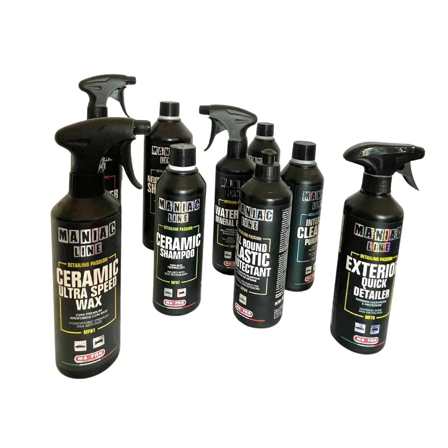 MANIAC LINE WATER SPOT MINERAL REMOVER-DECONTAMINANTE MACCHIE DI CALCARE 500ml