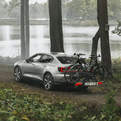 Portabici Thule Epos 2 per 2 bici | Gancio traino pieghevole