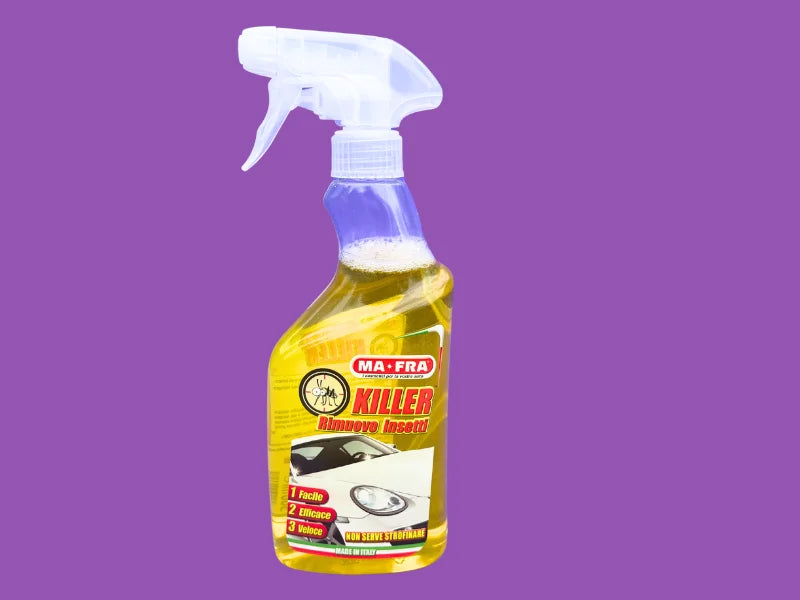 Kit Pulizia Auto Ma-Fra - Shampoo, Cera, Trattamento Plastiche E 7 Panni - Foto 10