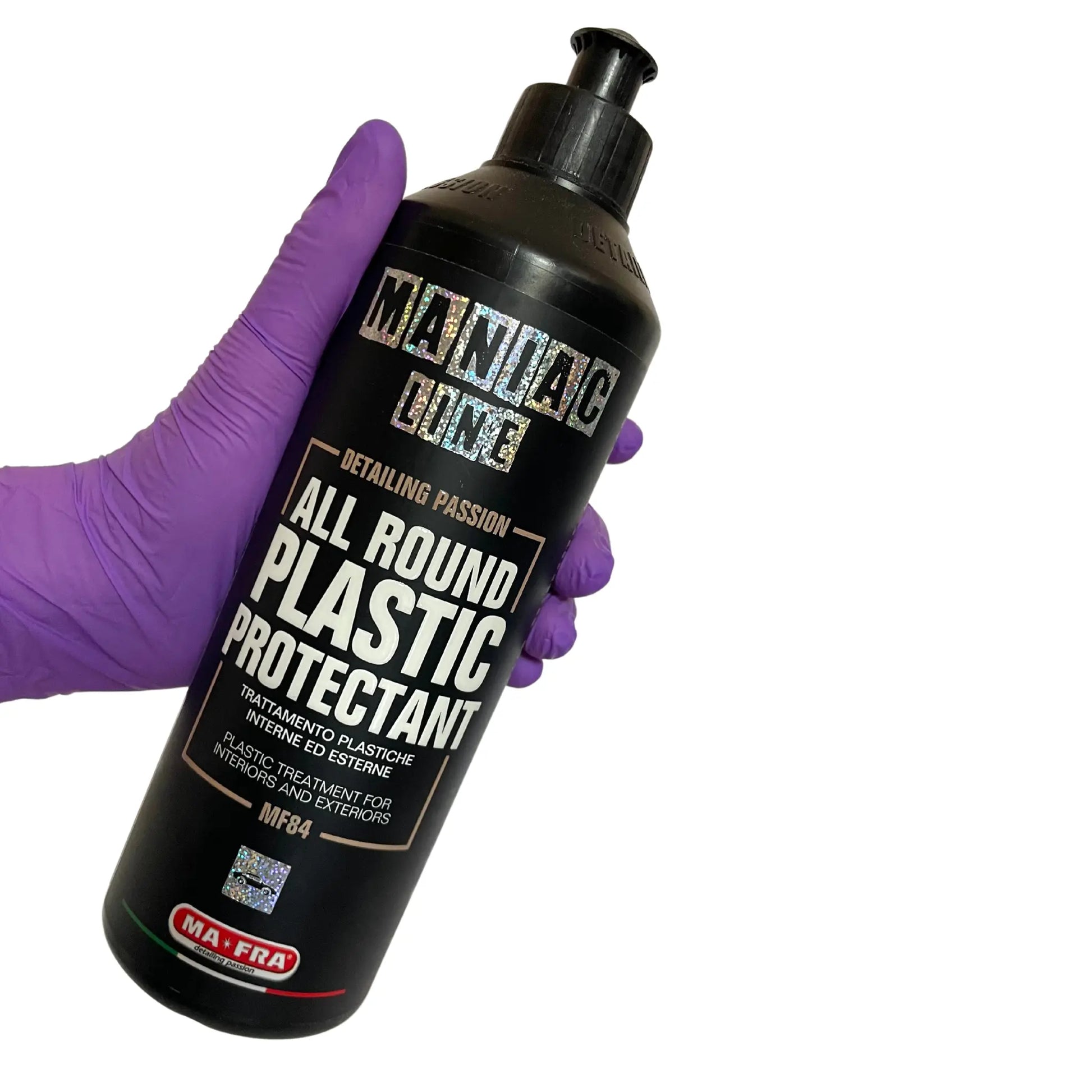 MA-FRA All Round Plastic Protectant 500ml - Trattamento Per Plastiche Auto Interno/Esterno, Protezione UV - Made In Italy - Foto 3