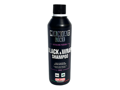 MANIAC LINE BLACK & WRAP SHAMPOO-500ml