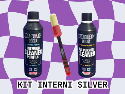 Kit Interni Silver per Auto – Eleganza e Stile Unico