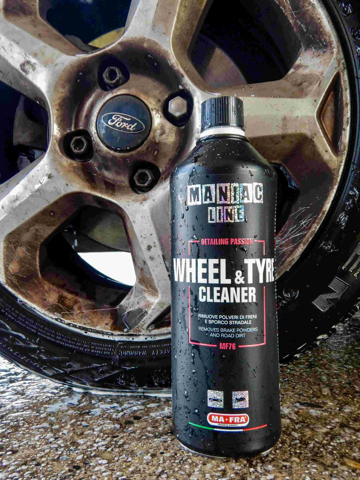 Tyre Cleaner Rambled MANIAC LINE WHEEL & TYRE CLEANER | DS PARTS